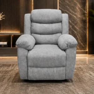 Roma Fabric Single Seater Sofa - Cosy & Stylish Lounge Chair