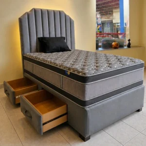 King Size Divan Bed - Premium King Size Bed with Mattress and Drawers