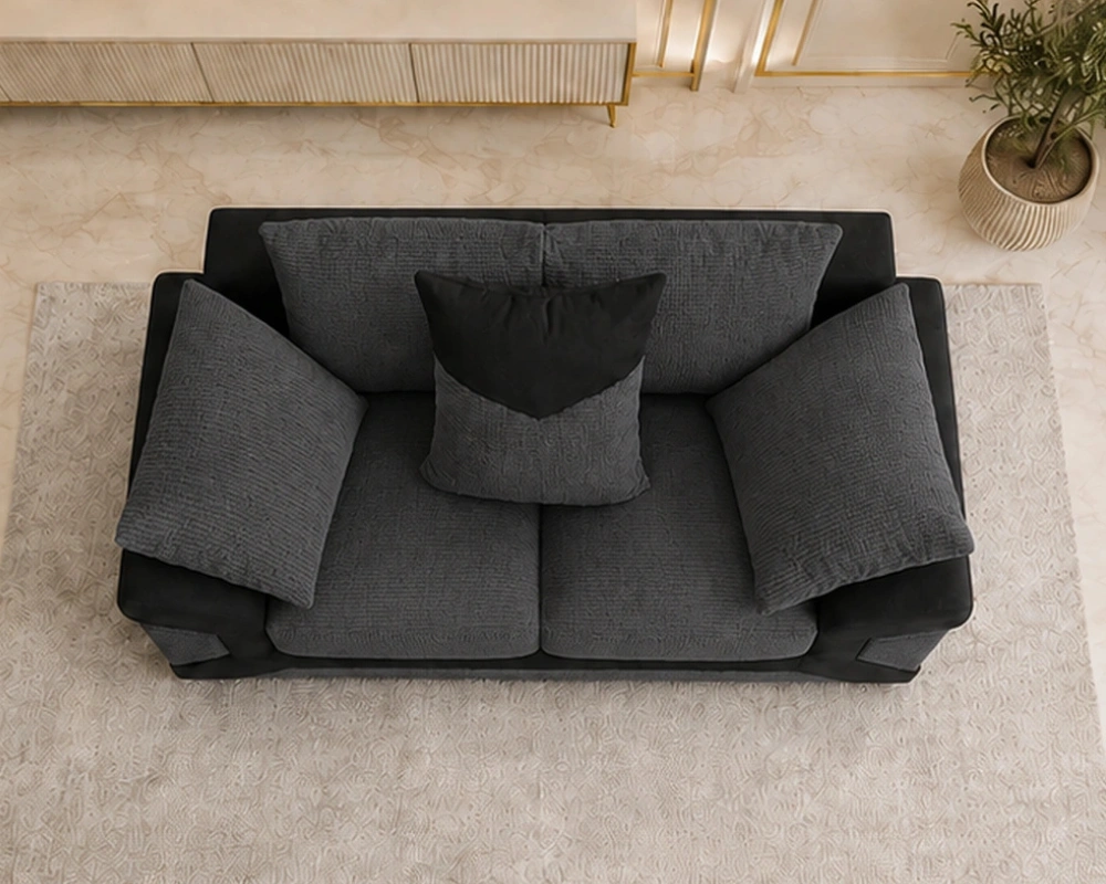 2 Seater Sofa – Luxury Living Room Sofa - Dino Two Seater Sofa - Image 2