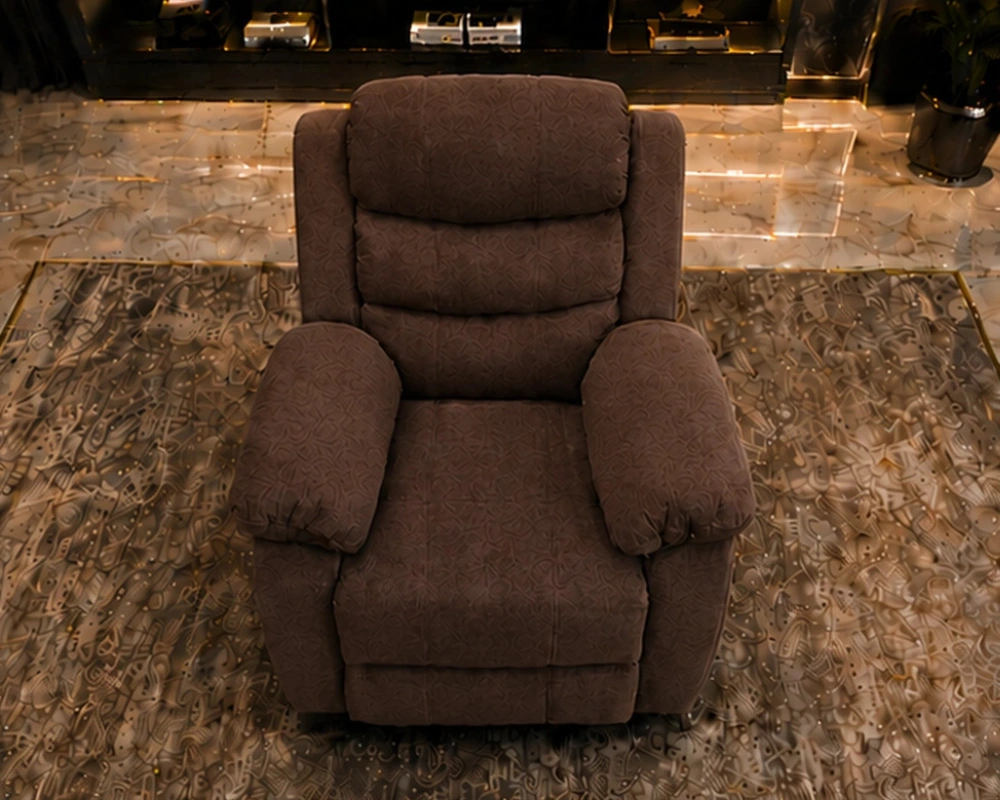 Walnut Roma Single Seater Sofa – Modern Comfort & Elegant Design - Image 3
