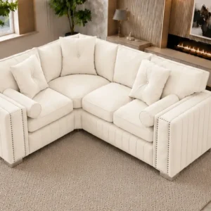 4 Seater Off White Sofa - Premium Comfort Sofa with Modern Design