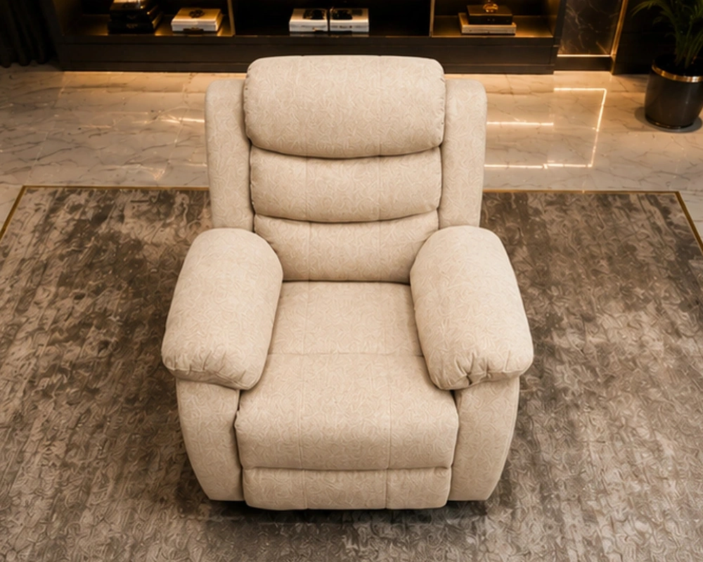 Beige Roma One Seater Recliner – Comfort Meets Modern Elegance - Image 2
