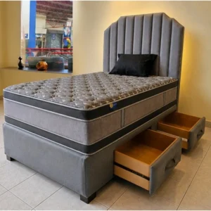 King Divan Bed Set with Mattress - King Divan Bed