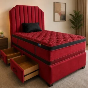 Elegant Super King Size Divan Bed Frame – Luxury Super King Size Bed With Mattress