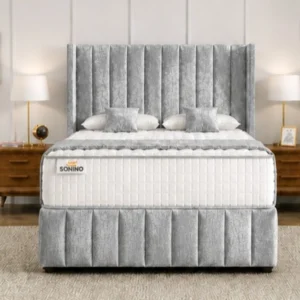 Super King Size Divan Bed with mattress and Space Efficient Design