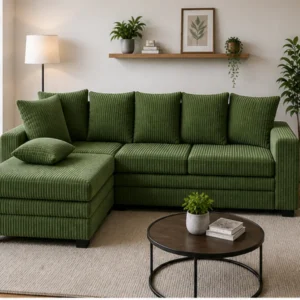 Modern Dylan 4 Seater Corner Sofa – Luxury Living Room Style
