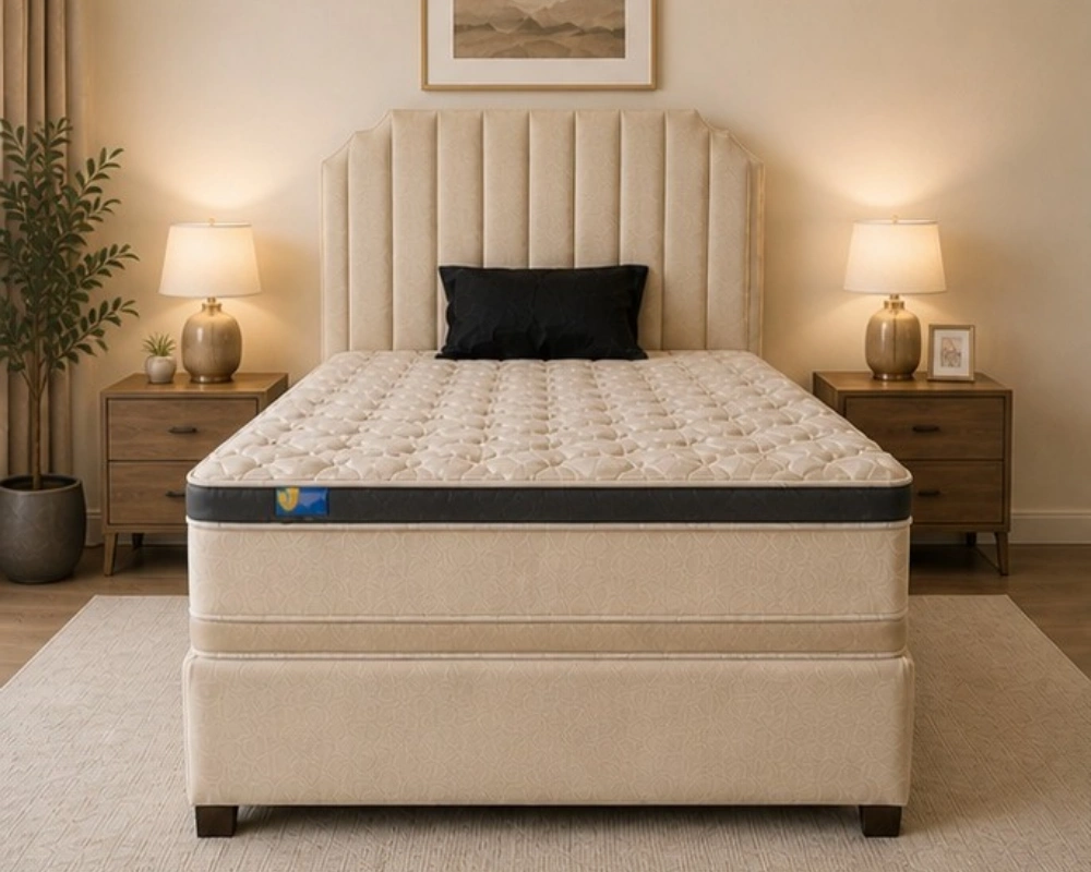 King Size Divan Bed - King Size Divan Bed with Mattress & Drawers - Image 2