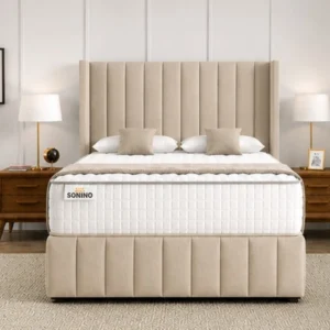 Super King Size Divan Bed with mattress Base for Spacious Rooms