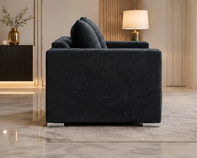 Contemporary Lounge Sofa – 2 Seater Luxury Furniture - Image 3