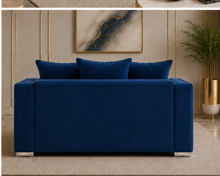 Modern Upholstered 2 Seater Sofa – Premium Comfort - Image 4