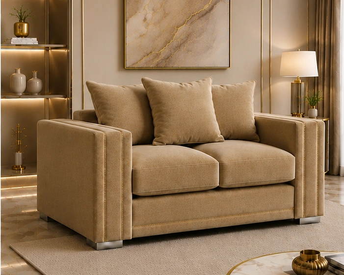 Luxury 2 Seater Sofa – Modern Comfort Sofa - Image 2