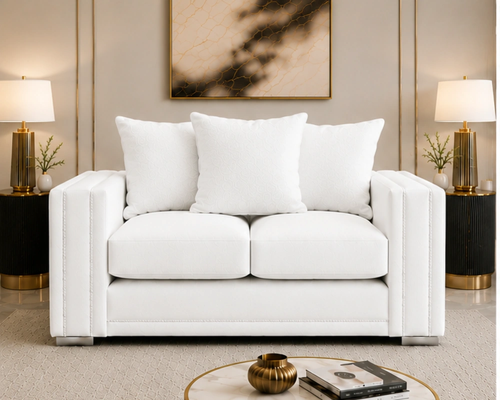 Luxury Living Room 2 Seater Sofa – Modern Design