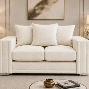 Modern 2 Seater Sofa – Elegant & Comfortable Design