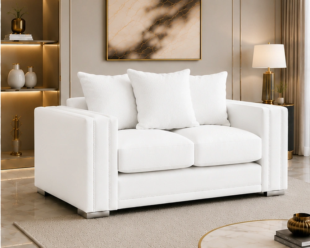 Luxury Living Room 2 Seater Sofa – Modern Design - Image 2