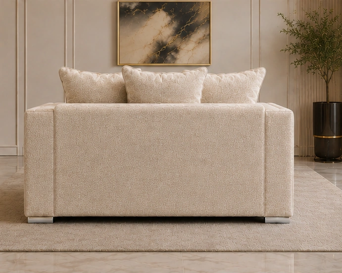 Modern Lounge 2 Seater Sofa – Elegant Upholstered Design - Image 5