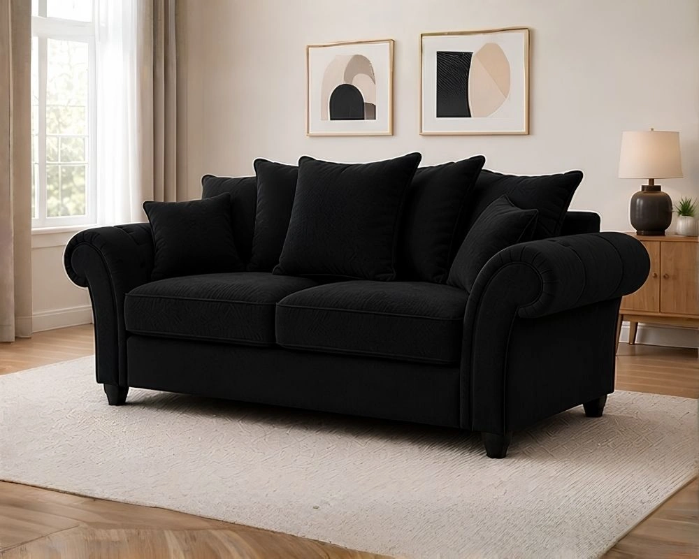 Modern 2 Seater Sofa - Image 3