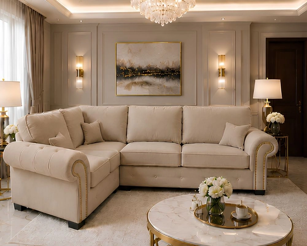 Comfortable 4 Seater Sofa - Stylish Ashwin Sofa - Spacious 4 Seater Sofa - Image 2