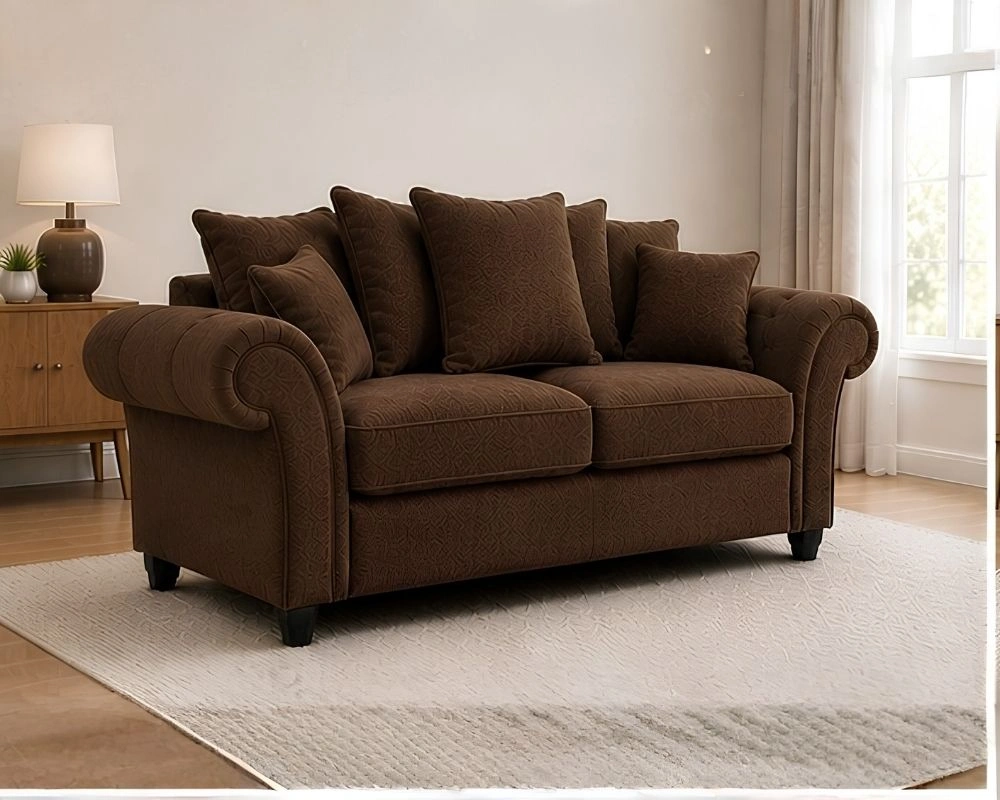 Ashwin 2 Seater Sofa – Luxury Comfort Sofa - Image 3