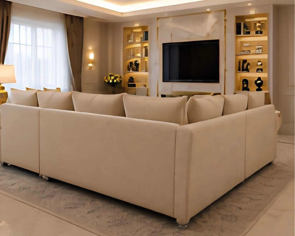 Comfortable 4 Seater Sofa - Stylish Ashwin Sofa - Spacious 4 Seater Sofa - Image 4