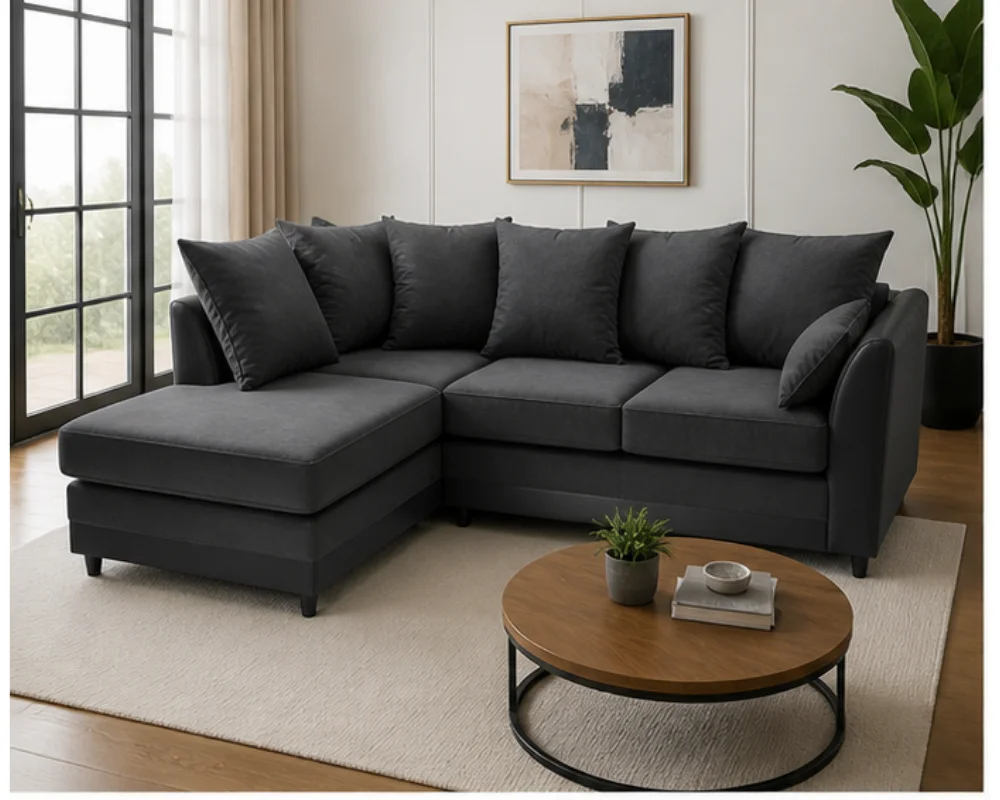 4 Seater L-Shaped Corner Sofa – Dylan 4 Seater Sofa - Image 3
