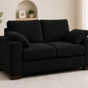 2 Seater Sofa - Black Sofa -Dylan New Sofa