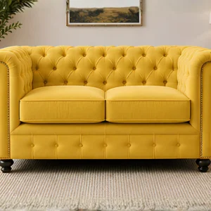Living Room 2Seater Sofa - Chesterfield Premium 2 Seater Sofa