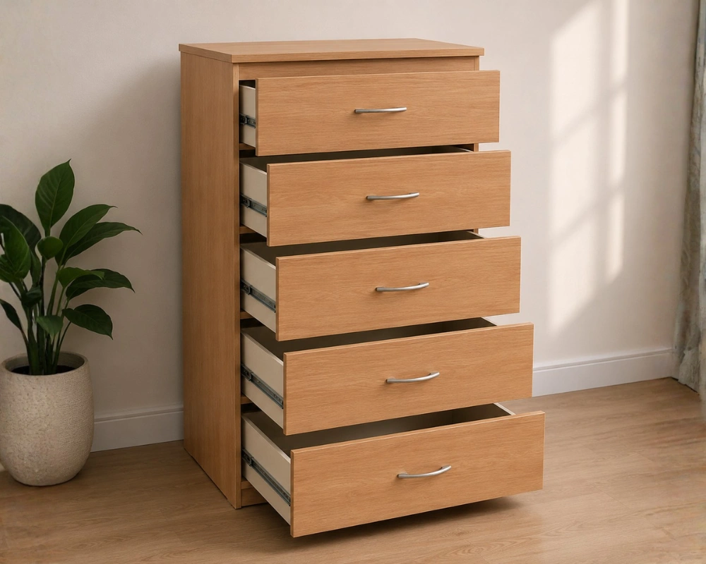 Chest of Drawers Five – Modern Wooden Drawers - Image 2