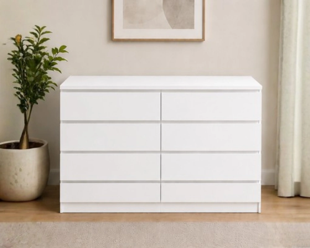 Chest of 4+4 Drawers – Premium Wooden Storage Unit - Chest of Four Drawers - Image 2