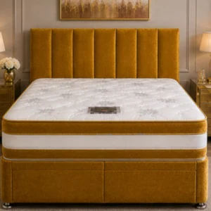 Double Divan Bed with Mattress – Comfortable Divan Double Bed with Mattress - Double Divan Bed Frame