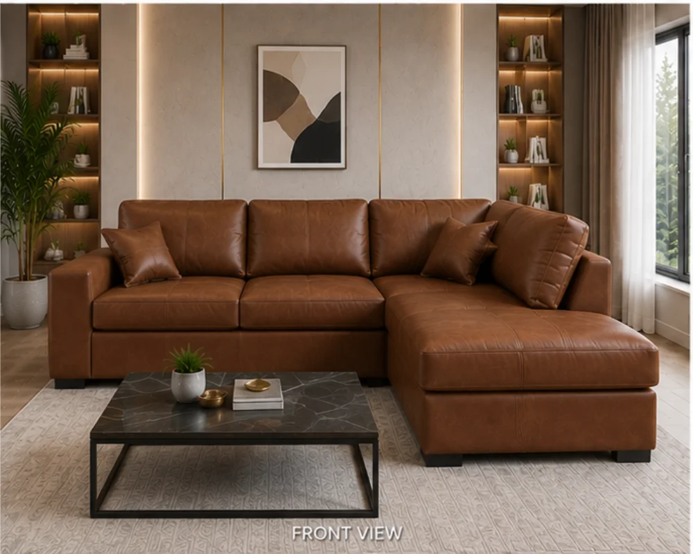 Dylan Premium 4 Seater Leather Sofa – Dylan Luxury Corner Sofa