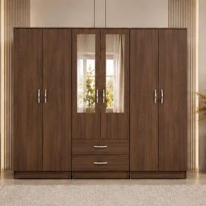Large Modern Bedroom Wardrobe with Multiple Storage Compartments