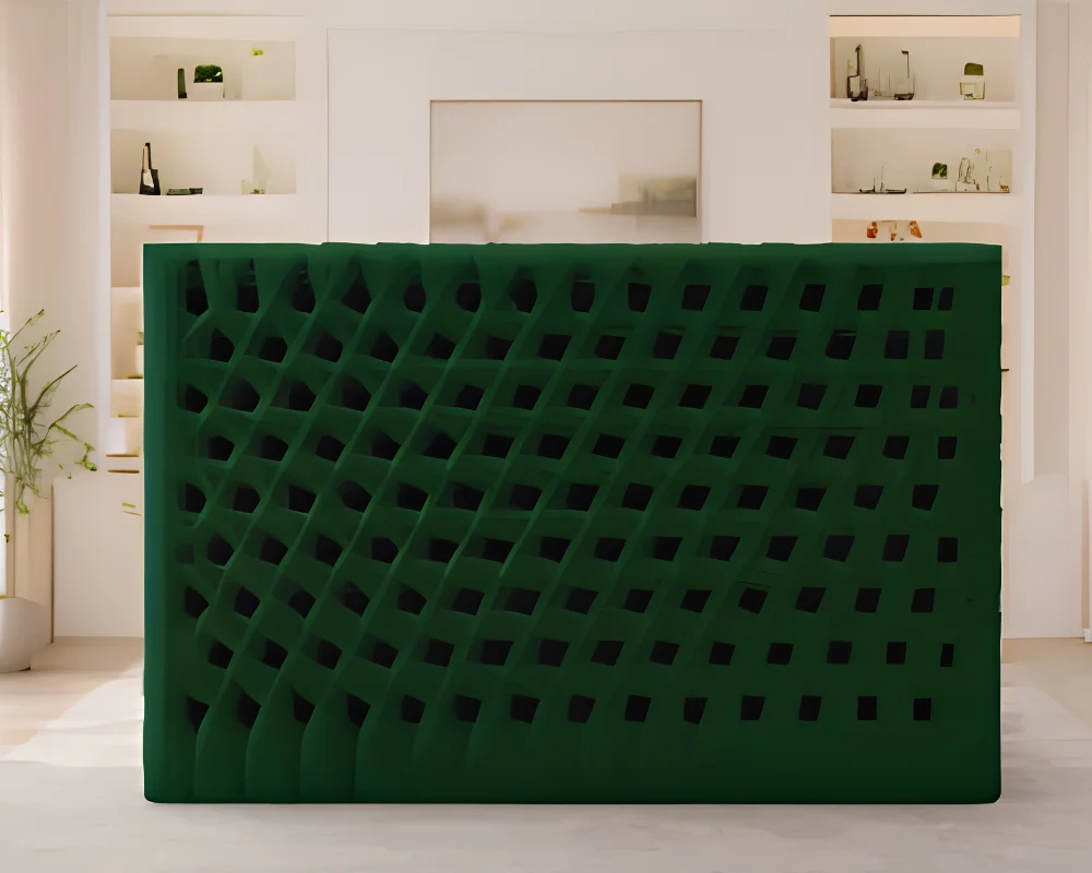 Emerald Dreamscape –Spacious Luxury Ambassador Super King Bed with mattress - Image 4