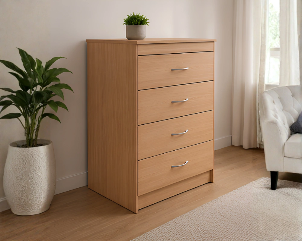 Chest of Drawers 4 – Elegant Storage Solution for Modern Bedroom Furniture - Image 2
