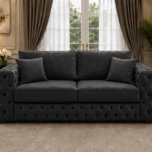 Modern Ashton 2-Seater Sofa – Stylish Luxury Fabric Furniture
