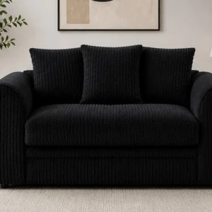 2 Seater Sofa - Dylan Sofa - Black Dylan Sofa