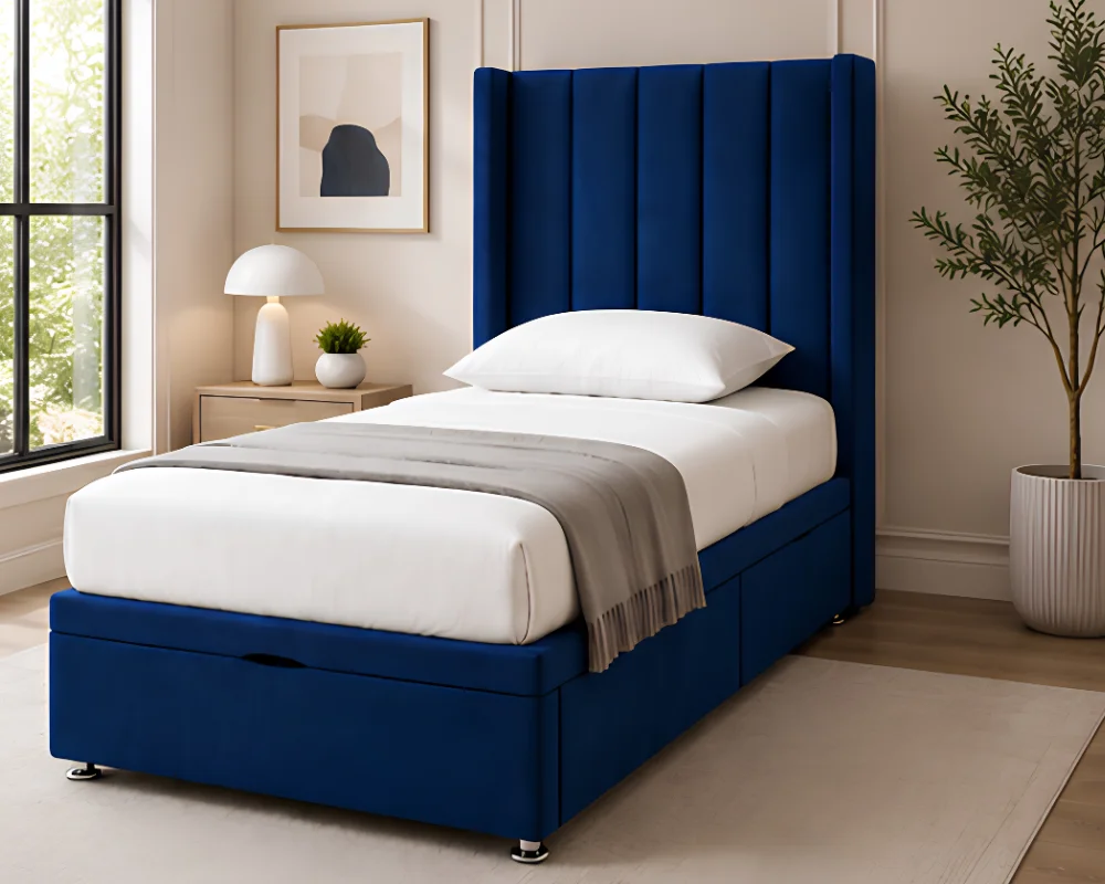 Single Storage Ottoman Bed with Mattress – Single Ottoman Bed Frame with Mattress - Image 2