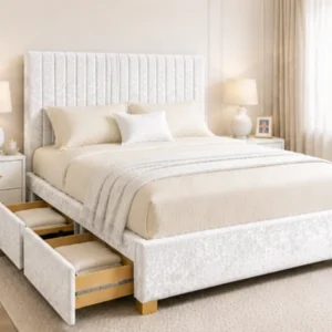 King Size Divan Bed with Storage – King Size Storage Bed with Mattress – Modern Divan Frame