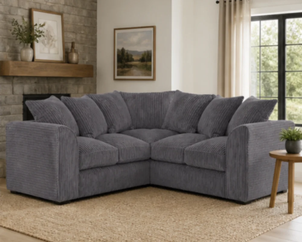 Luxury Dylan 5 seater Corner Sofa – Spacious & Elegant Design - Image 2