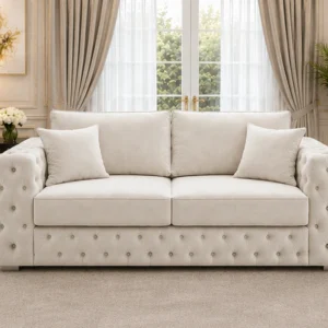 Elegant Ashton 2-Seater Sofa – Stylish Premium Fabric Couch