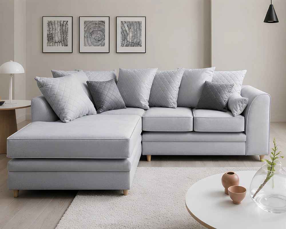 Comfortable Dylan 4 Seater Corner Sofa – Luxury Home Furniture - Image 2
