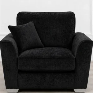 Dylan 1-Seater Sofa – Modern Black Sofa
