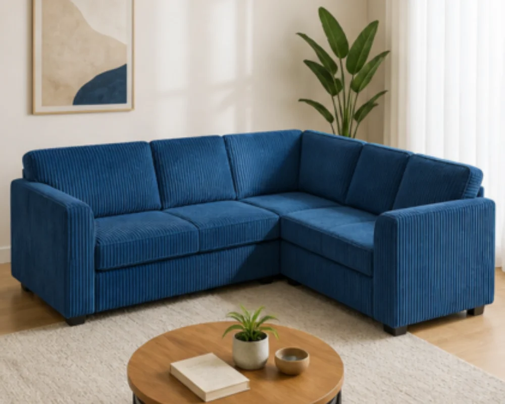 Dylan 4 Seater Corner Sofa – Soft Cushioned Comfort
