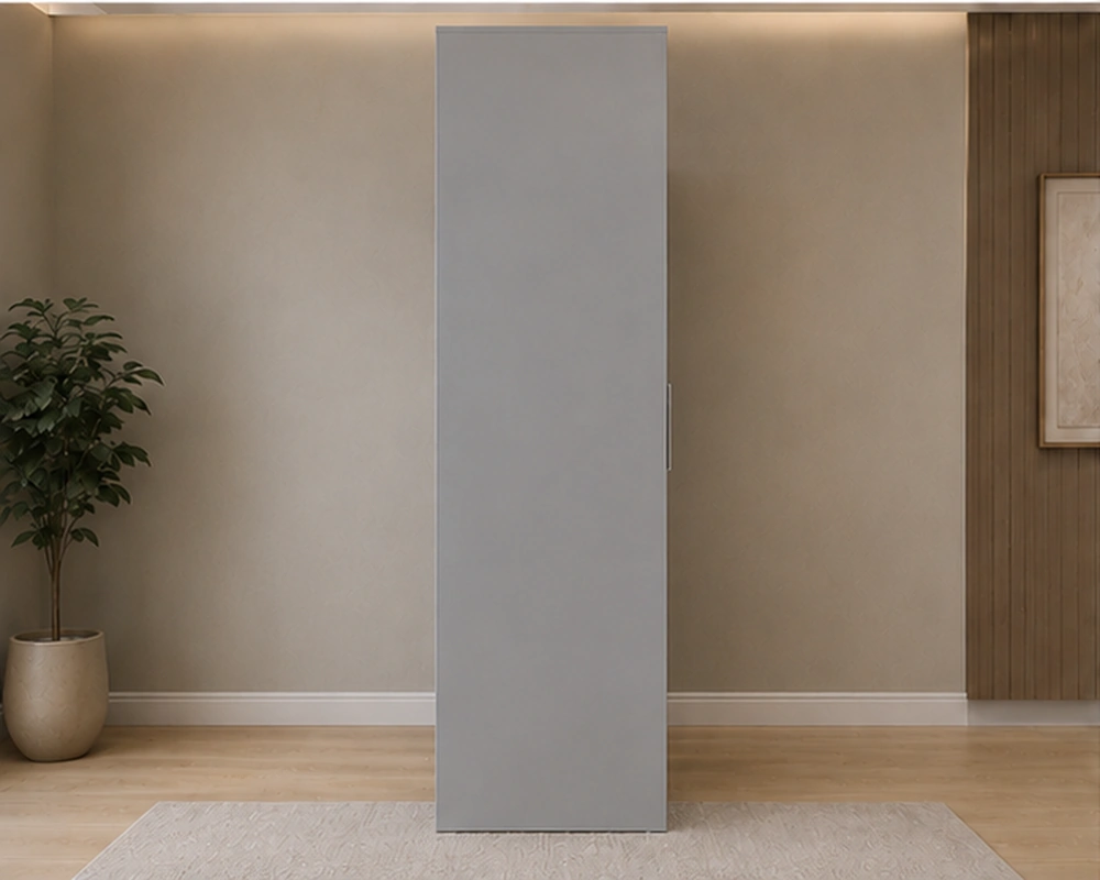 Large Modern Sliding Door Wardrobe with Mirror – Stylish Bedroom Storage Solution with Spacious Hanging Area, Multiple Shelves, Durable Construction and Space-Saving Design - Image 3