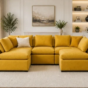 Modern Living Room Sofa - U Shape Sofa