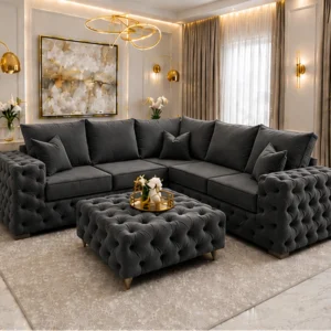 Modern Ashton L-Shaped Couch – Premium Comfortable Corner Sectional