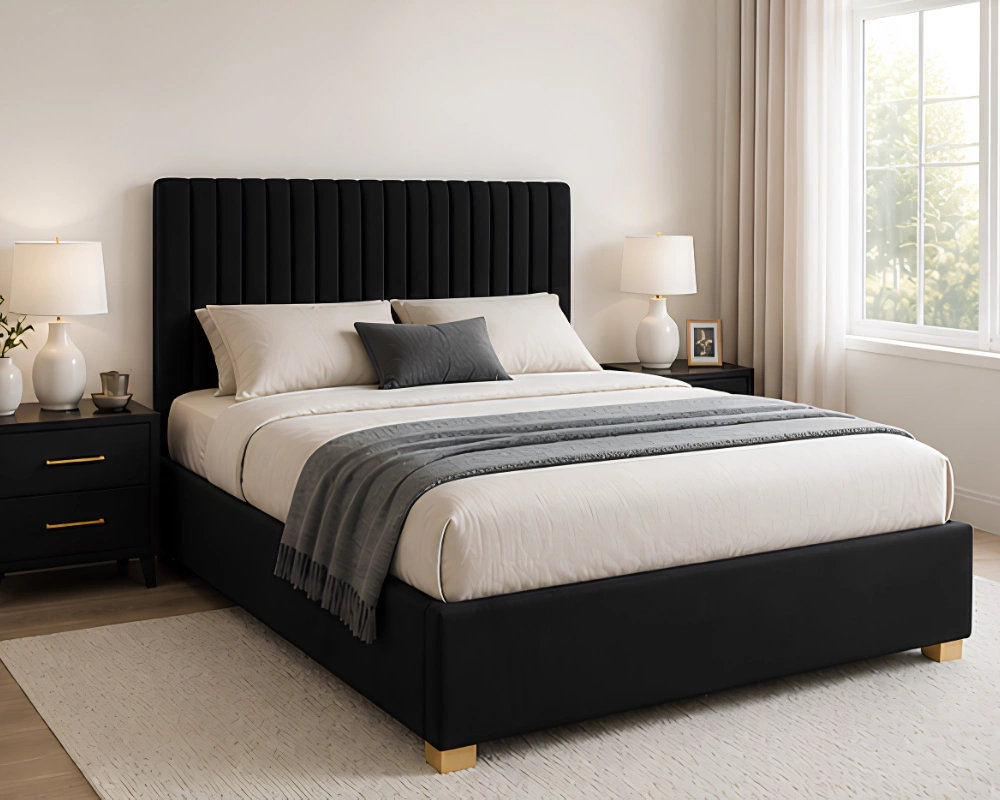 Double Divan Bed with Drawers - Double Divan Bed – Comfortable Mattress & Storage Drawers - Image 3