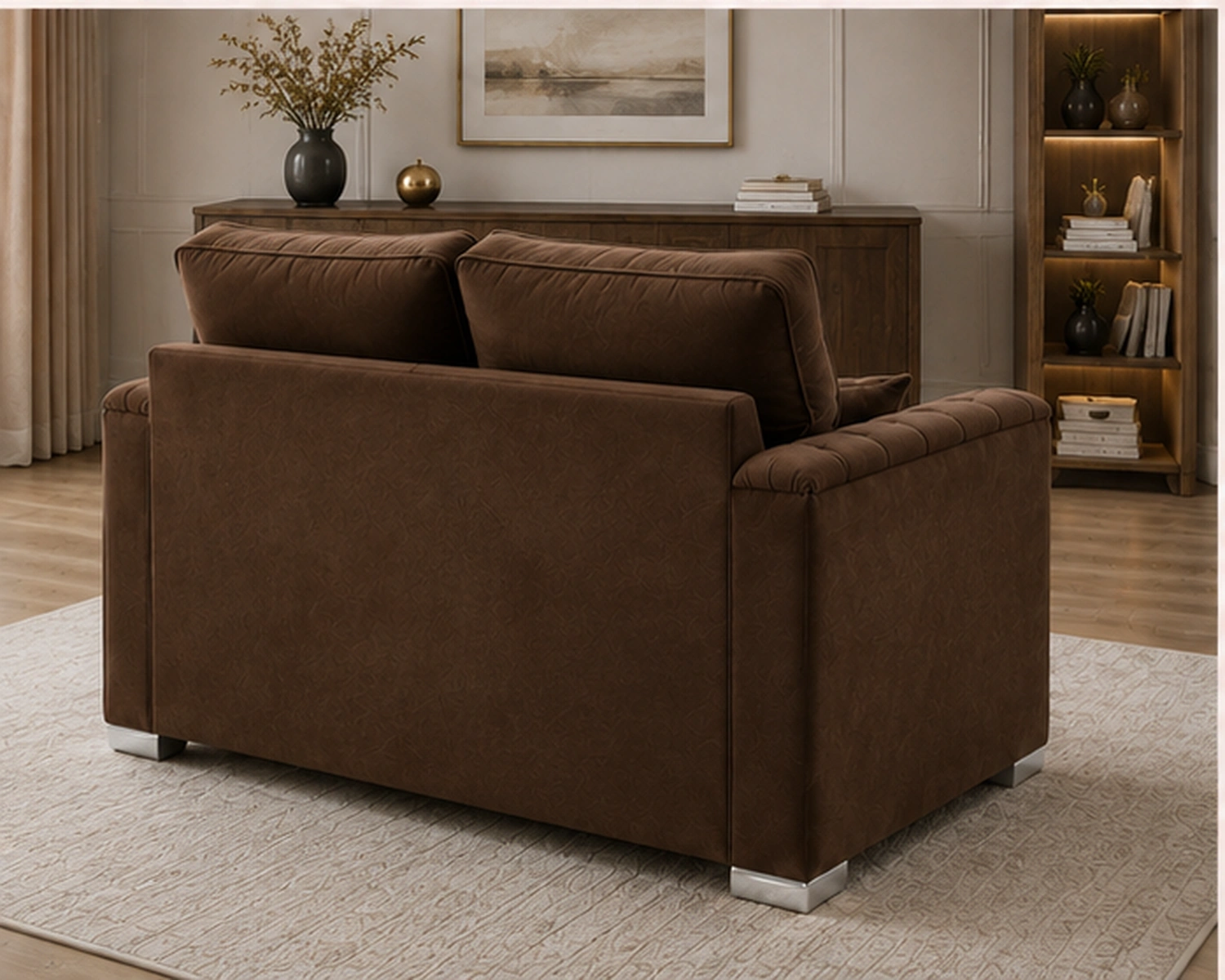 Luxury 2 Seater Sofa – Elegant Quilted Design Modern 2 Seater Sofa – Premium Comfort & Style - Image 3