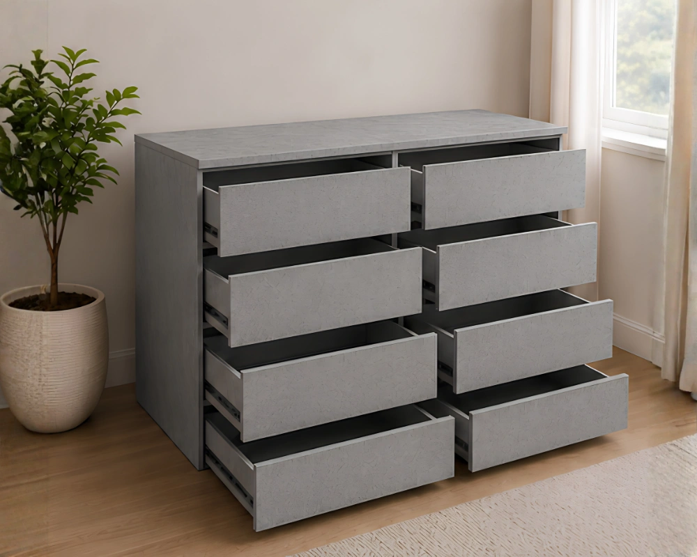 Chest of 4+4 Drawers – Modern Designer Storage
