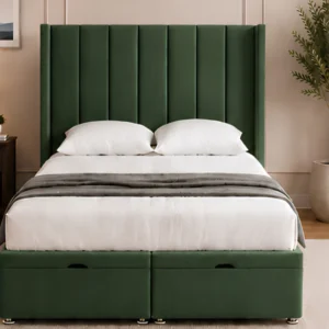 Double Bed with Gas Lift Storage - Premium Double Ottoman Storage Bed