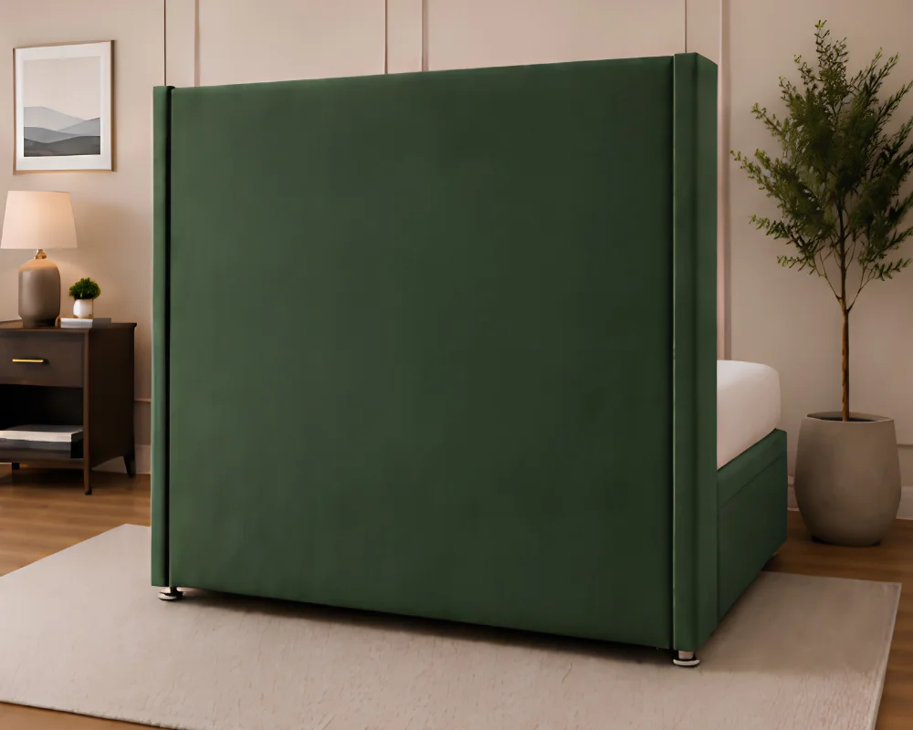 Double Bed with Gas Lift Storage - Premium Double Ottoman Storage Bed - Image 4